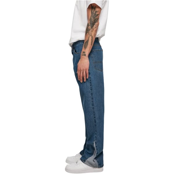 Urban Classics Organic Triangle Jeans Blå 34 Mand