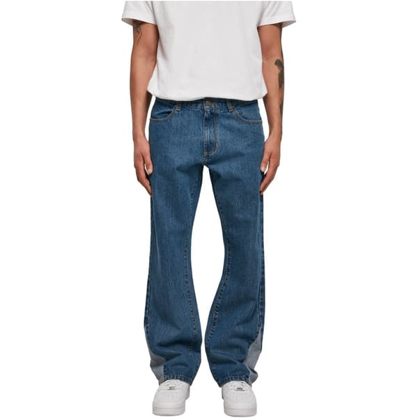 Urban Classics Organic Triangle Jeans Blå 34 Mand