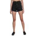 Miniatyrbillede 1 af 10: Urban Classics Up High Waist Shorts Sort 32 Kvinde