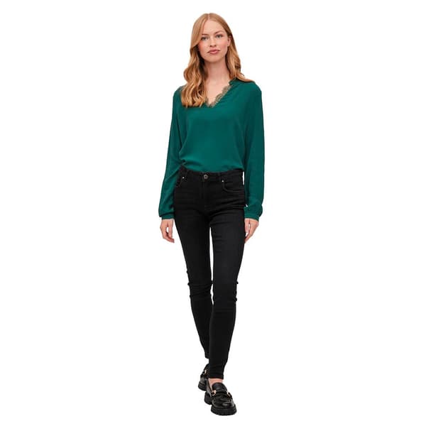 Vila Sarah Wu01 Skinny Fit Jeans Svart XS / 32 Kvinna