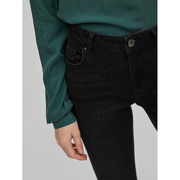 Vila Sarah Wu01 Skinny Fit Jeans Svart XS / 32 Kvinna