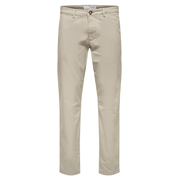 Selected New Miles Slim Fit Chinobyxor Beige 29 / 32 Man