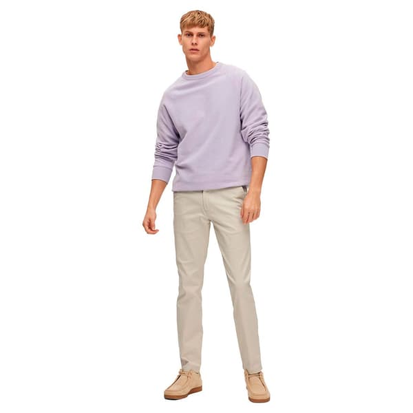 Selected New Miles Slim Fit Chinobyxor Beige 29 / 32 Man