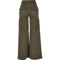 Miniatyrbillede 4 af 4: Urban Classics Twill Cargobukser Med Høj Talje Grøn 30 Kvinde