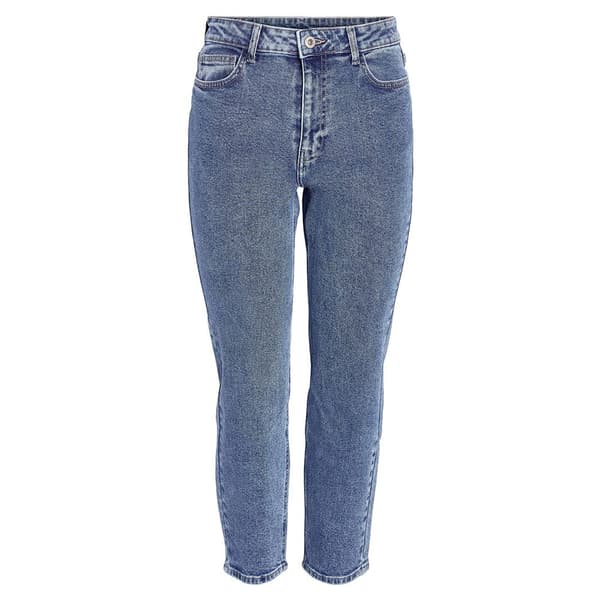 Noisy May Moni Straight Fit Az358mb Højtaljede Jeans Blå 29 / 32 Kvinde