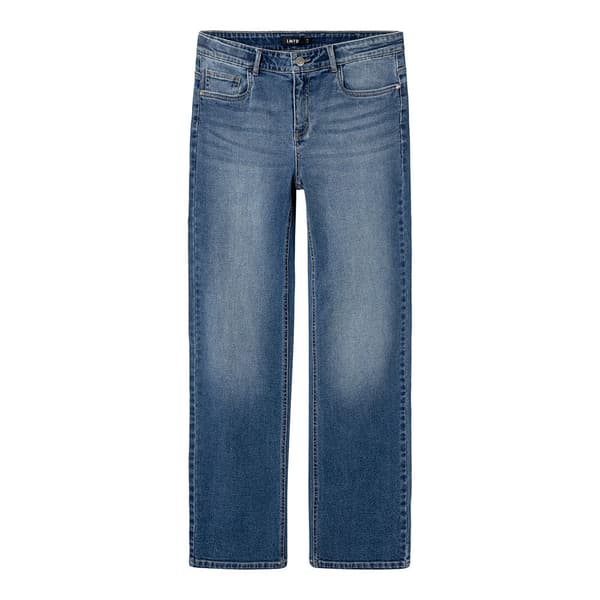 Name It Tariannes Straight Lmtd Lavtaljede Jeans Blå 11 Years Pige