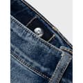 Miniatyrbillede 4 af 5: Name It Tariannes Straight Lmtd Lavtaljede Jeans Blå 11 Years Pige