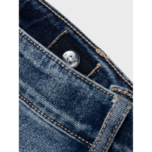 Name It Tariannes Straight Lmtd Lavtaljede Jeans Blå 11 Years Pige