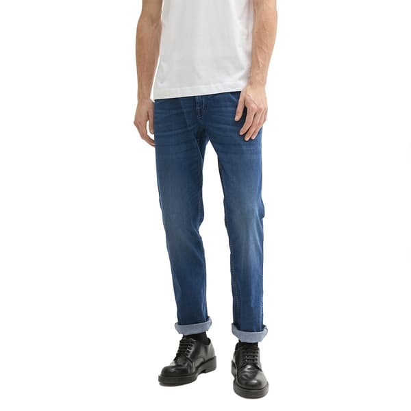Tom Tailor 1043082 Marvin Straight Byxor Blå 36 / 36 Man