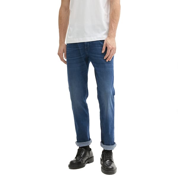 Tom Tailor 1043082 Marvin Straight Byxor Blå 36 / 36 Man
