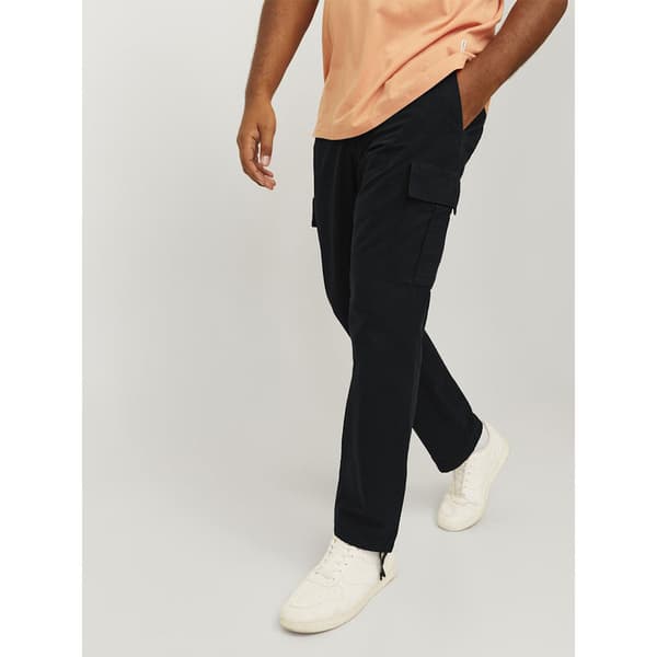 Jack & Jones Kane Barkley Plus Cargo Housut Musta 44 / 32 Mies