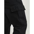Pikkukuva 8 / 8: Jack & Jones Kane Barkley Plus Cargo Housut Musta 44 / 32 Mies