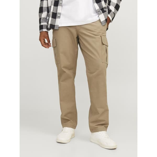 Jack & Jones Kane Barkley Plus Cargo Housut Beige 42 / 32 Mies