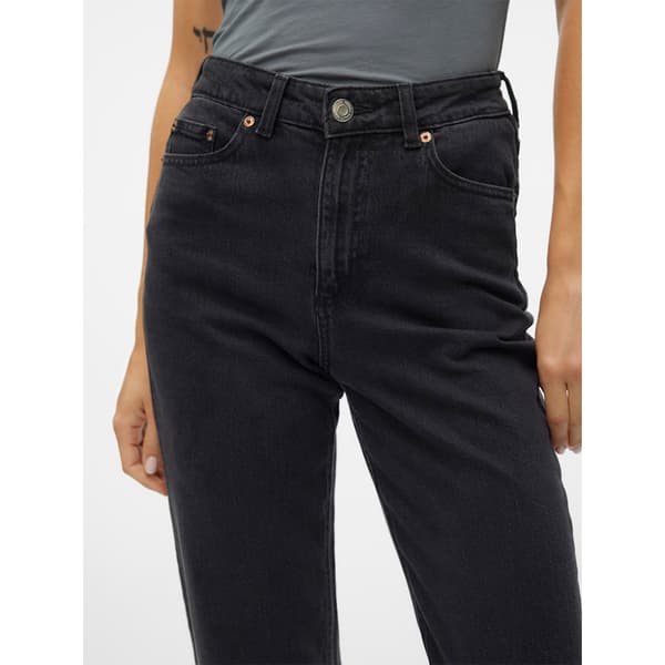 Vero Moda Tessa Mom Ra220 Højtaljede Jeans Sort 31 / 30 Kvinde