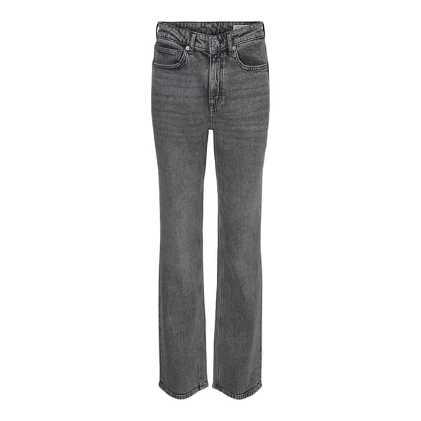 Vero Moda Tessa Straight Ra206 Højtaljede Jeans Grå 25 / 32 Kvinde