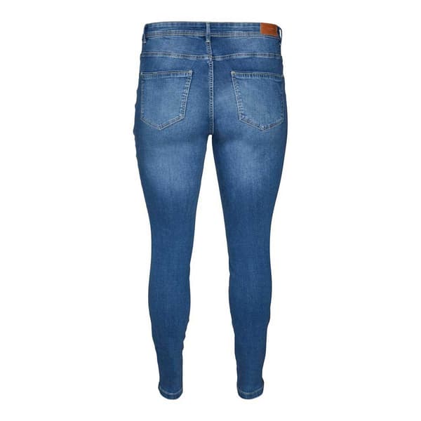 Vero Moda Curve Fanya Slim Fit Vi3312 Jeans Blå 52 / 32 Kvinde