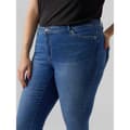 Miniatyrbillede 5 af 6: Vero Moda Curve Fanya Slim Fit Vi3312 Jeans Blå 52 / 32 Kvinde