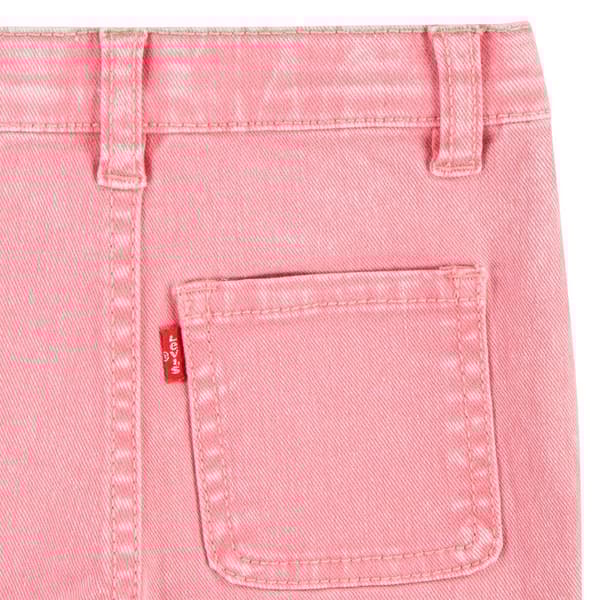 Levi´s ® Kids Cropped Wide Leg Jeans Rosa 8 Years Pige