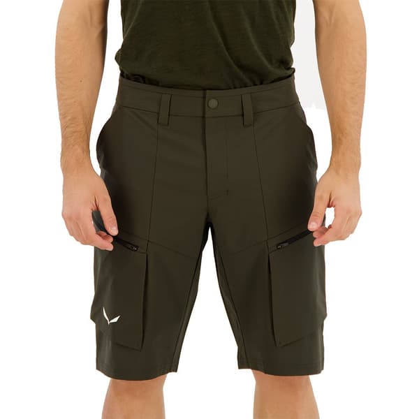 Salewa Puez Durastretch Cargo Shorts Grönt 2XL Man