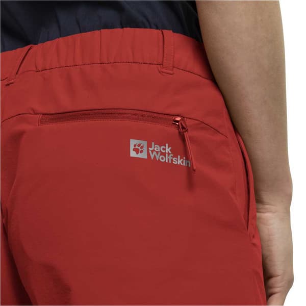 Jack Wolfskin Pack & Go Shorts Röd 2XL Kvinna