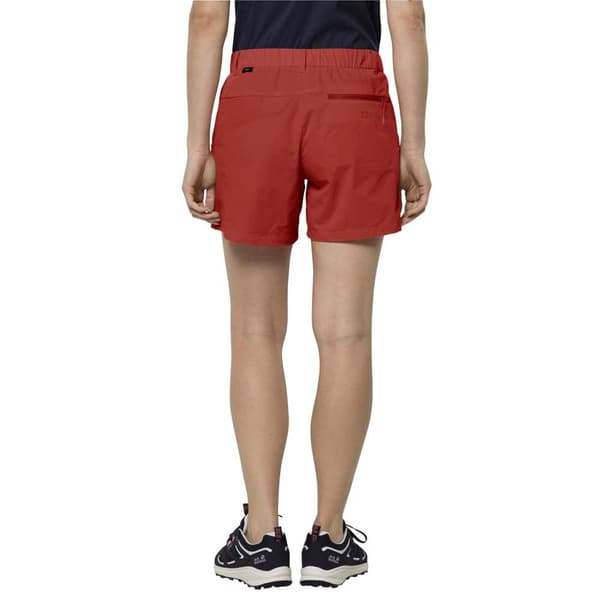 Jack Wolfskin Pack & Go Shorts Röd 2XL Kvinna