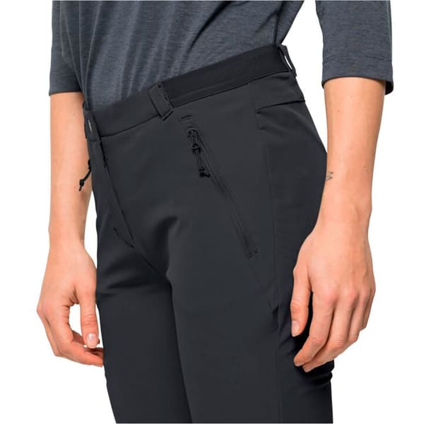 Jack Wolfskin Geigelstein Bukser Sort 46 / Long Kvinde