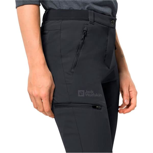 Jack Wolfskin Geigelstein Bukser Sort 46 / Long Kvinde