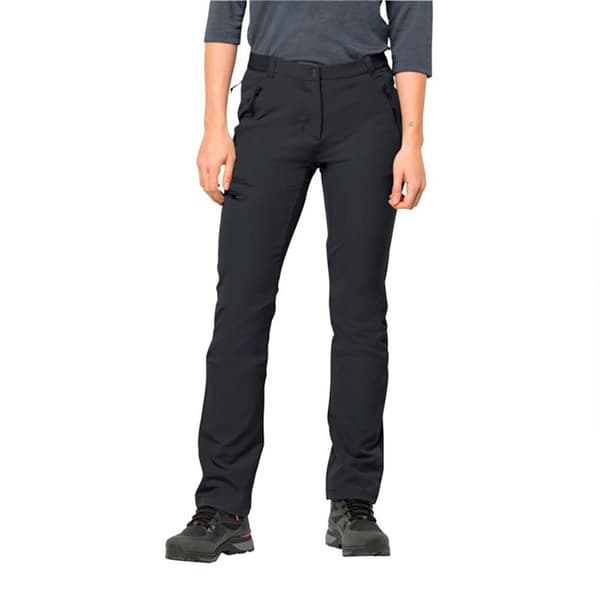 Jack Wolfskin Geigelstein Bukser Sort 46 / Long Kvinde