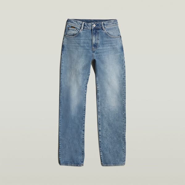 G-star Viktoria High Straight Fit Jeans Blå 30 / 32 Kvinna