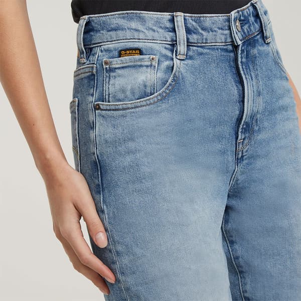 G-star Viktoria High Straight Fit Jeans Blå 30 / 32 Kvinna