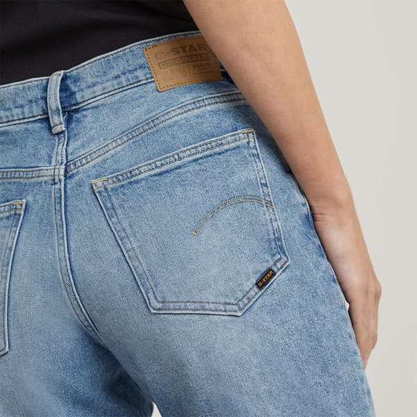 G-star Viktoria High Straight Fit Jeans Blå 30 / 32 Kvinna