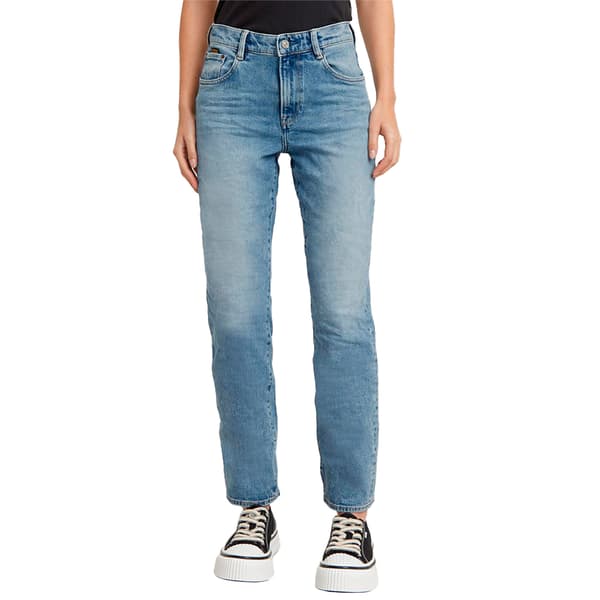 G-star Viktoria High Straight Fit Jeans Blå 30 / 32 Kvinna