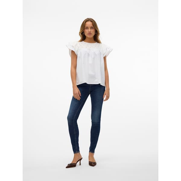 Vero Moda Flash Skinny Li3303 Jeans Blå M / 34 Kvinde