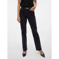 Miniatyrbillede 1 af 6: Vero Moda Tessa Straight Li134 Højtaljede Jeans Sort 25 / 32 Kvinde