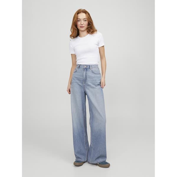 Jack & Jones Tokyo Wide R6078 Jjxx Højtaljede Jeans Blå 28 / 34 Kvinde