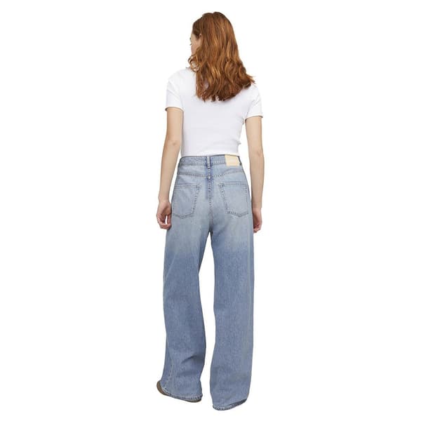 Jack & Jones Tokyo Wide R6078 Jjxx Højtaljede Jeans Blå 28 / 34 Kvinde