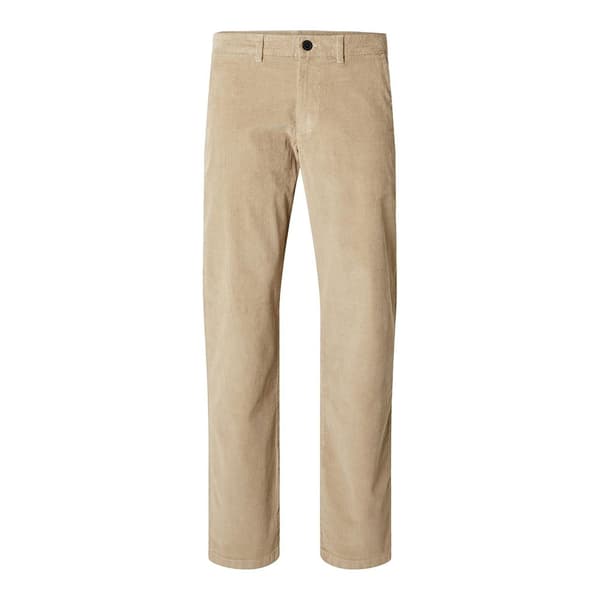 Selected Straight-miles Byxor Beige 32 / 32 Man