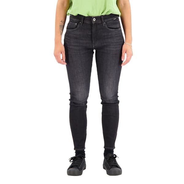 G-star 3301 High Waist Skinny Jeans Svart 29 / 30 Kvinna