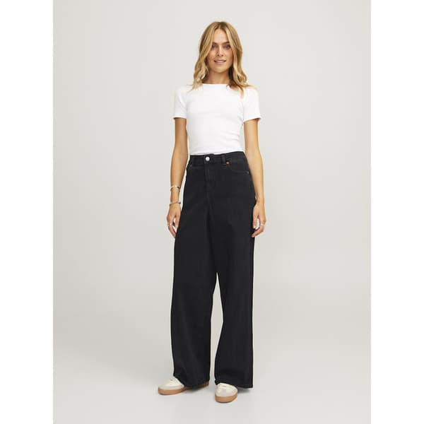 Jack & Jones Tokyo Wide C6145 Jjxx Højtaljede Jeans Sort 27 / 32 Kvinde