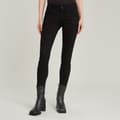 Miniatyrbild 1 av 7: G-star Lynn Mid Skinny Jeans Svart 28 / 30 Kvinna