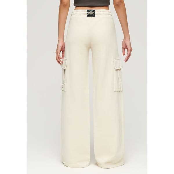 Superdry Vintage Wide Joggers Beige S Nainen
