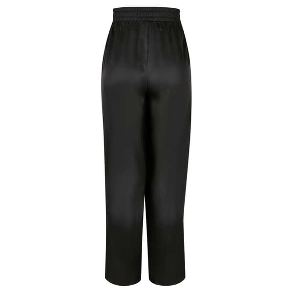 Urban Classics Satin Wide Bukser Sort XL Kvinde