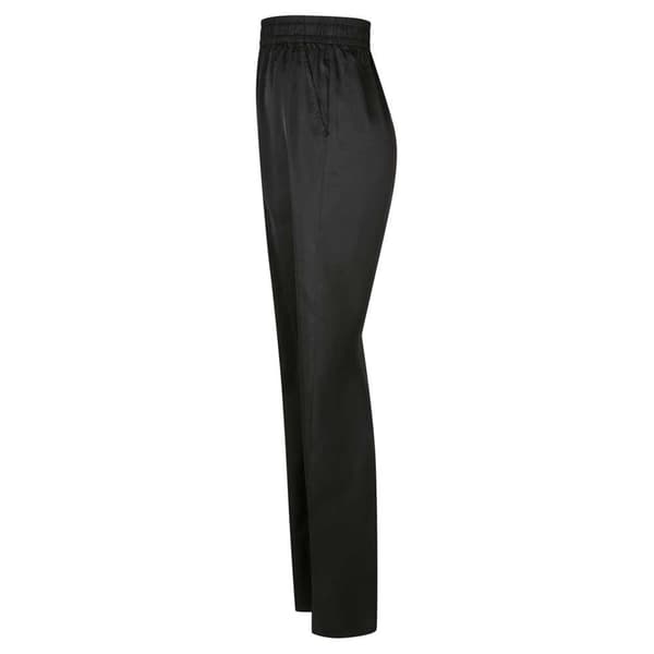 Urban Classics Satin Wide Bukser Sort XL Kvinde