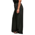 Miniatyrbillede 8 af 10: Urban Classics Satin Wide Bukser Sort XL Kvinde