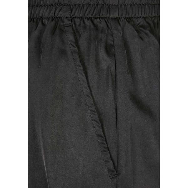 Urban Classics Satin Wide Bukser Sort XL Kvinde
