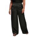 Miniatyrbillede 1 af 10: Urban Classics Satin Wide Bukser Sort XL Kvinde