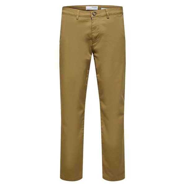 Selected New Miles Slim Fit Chinobukser Brun 31 / 34 Mand