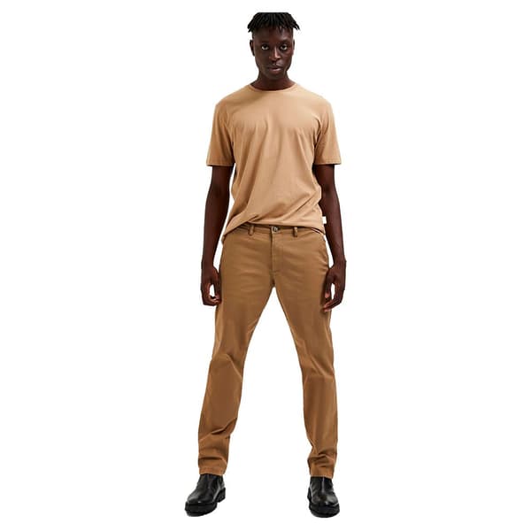 Selected New Miles Slim Fit Chinobukser Brun 31 / 34 Mand