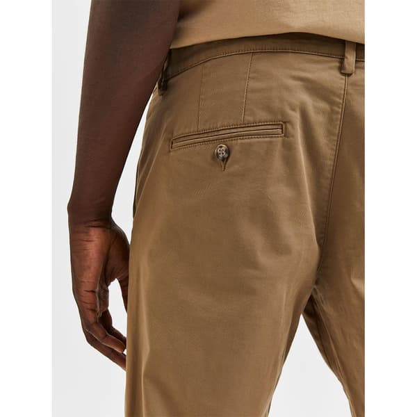 Selected New Miles Slim Fit Chinobukser Brun 31 / 34 Mand