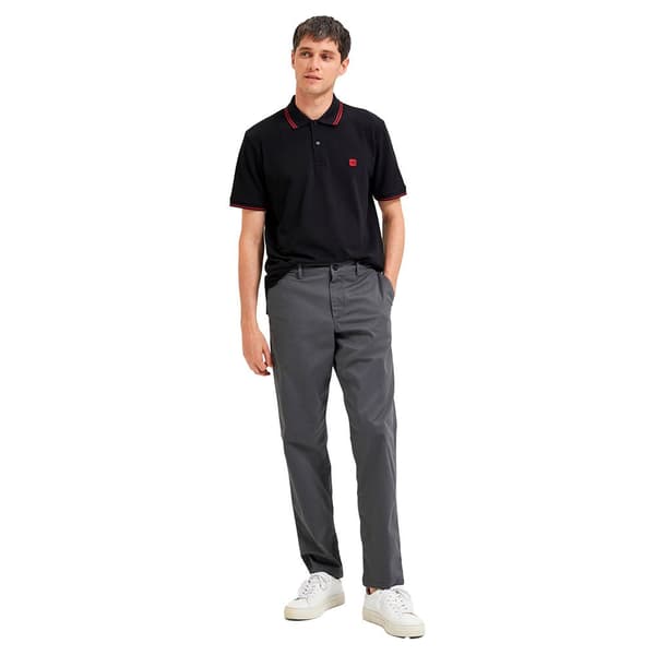 Selected New Miles Straight Fit Chinohousut Harmaa 36 / 32 Mies